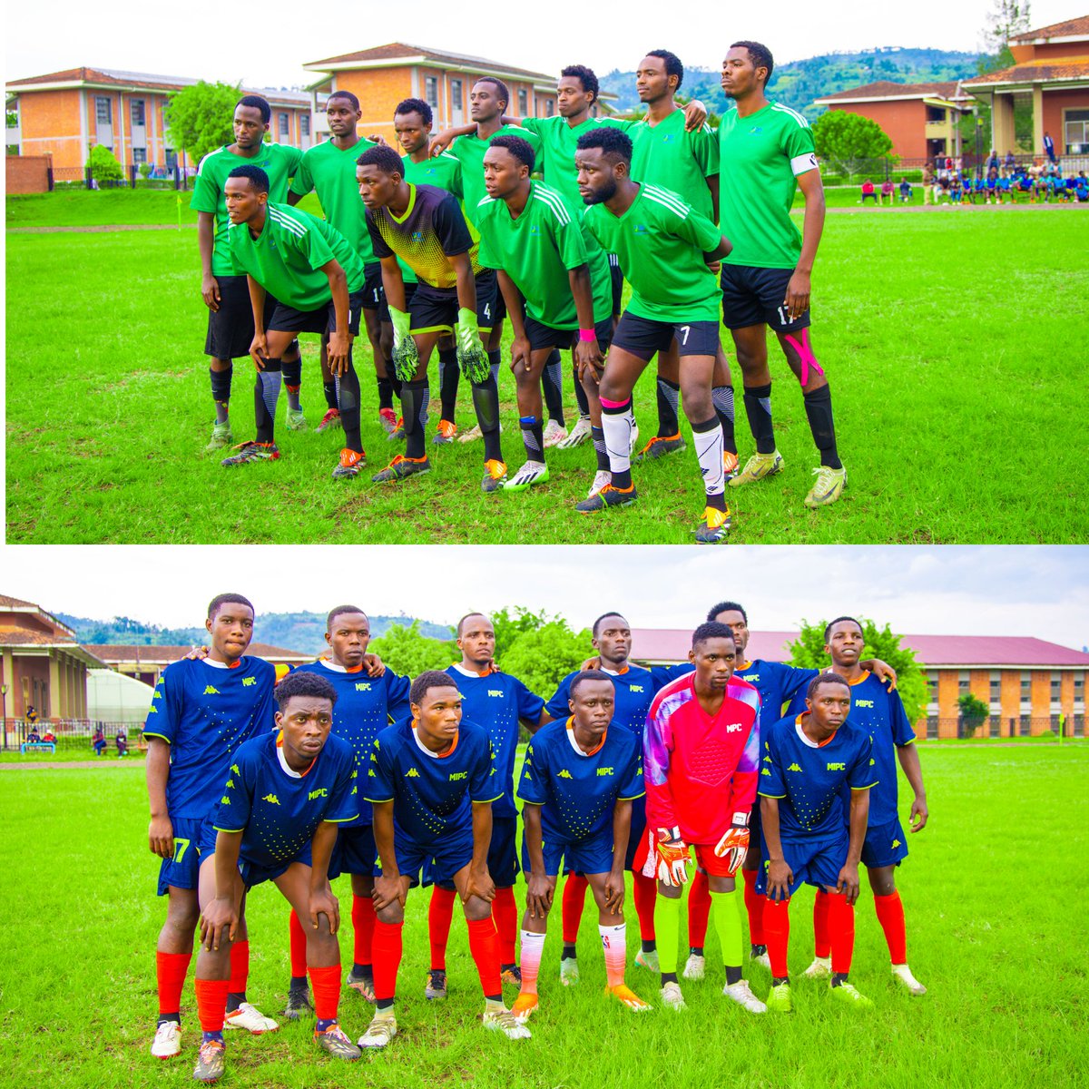 #RwandaVarsityLeague2025: Today, Musanze College FC began its journey in the Rwanda Varsity League 2025 with a 1–0 win vs Muhabura Integrated Polytechnic College (MIPC) FC.  
This League is dedicated to nurturing sports talent across different disciplines, promoting unity among