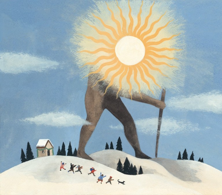 archaeologyart's tweet image. The Shortest Day (Book Illustration). Artist: Carson Ellis. Author (Poem): Susan Cooper.