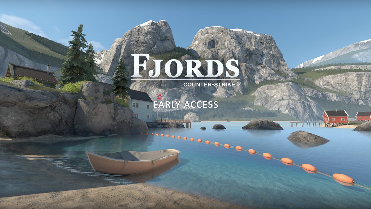 Early Access version of de_Fjords is now available on the Steam CS2 Workshop: 
steamcommunity.com/sharedfiles/fi… 

Also feel welcome to join playtests on the 
Catfood Discord Channel:
discord.com/invite/ajG2nb2…