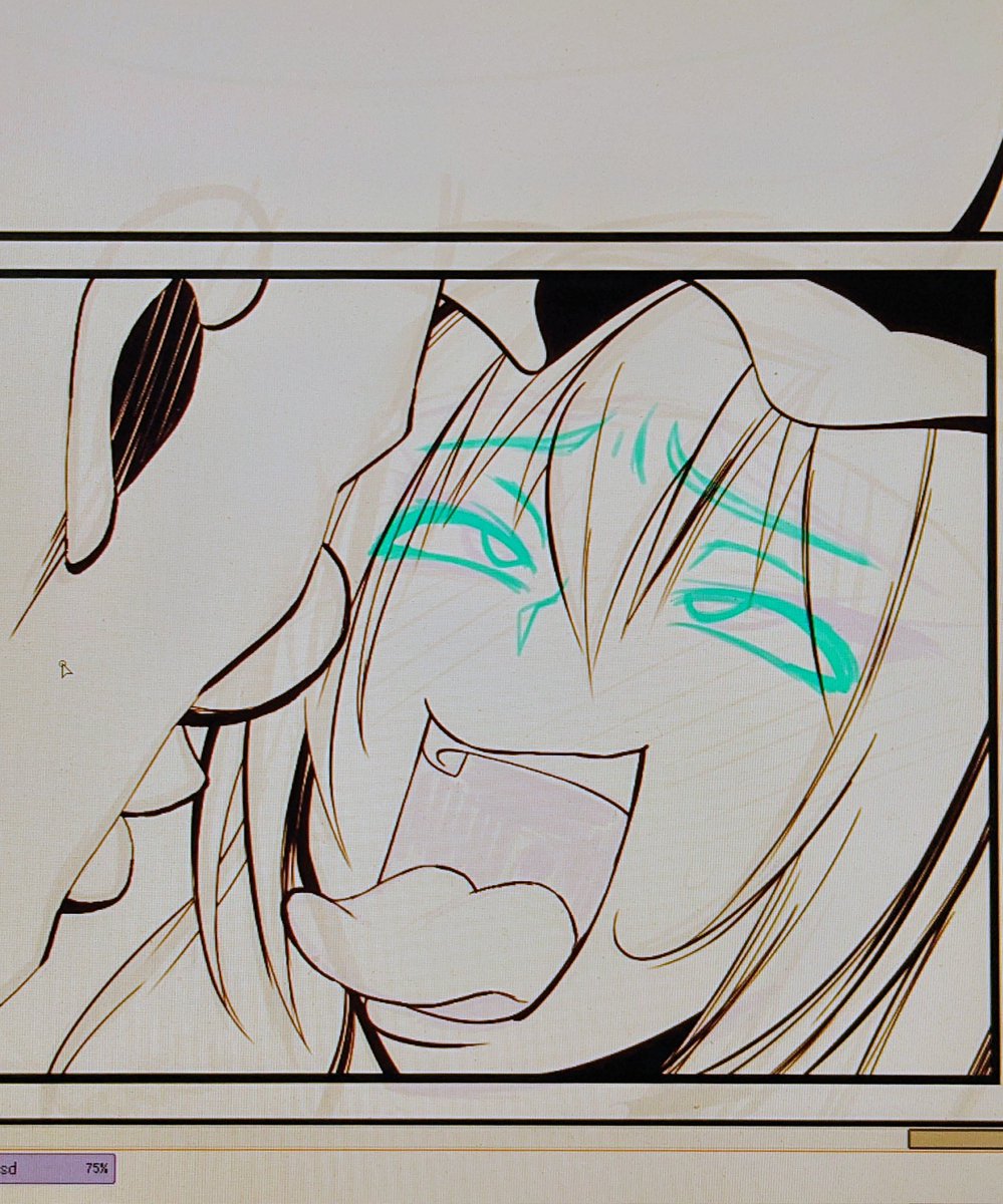 この土壇場でまだ顔の修正を行ってます。゜(゜^ω^゜)゜。 