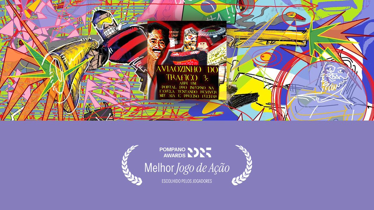 pompanoblog's tweet image. 🏆 Melhor Jogo de Ação: AVIÃOZINHO DO TRÁFICO 3: ABRI UM PORTAL PRO INFERNO NA FAVELA TENTANDO REVIVER MIT AIA E PRECISO FECHAR

Parabéns por mais uma vitória, com 54,6% dos votos, @JoevenoYT