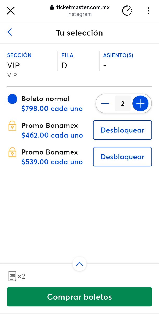 DF_Chilang0's tweet photo. @AtencionProfeco  @Profeco 

Promociones falsas por parte de @Ticketmaster_Me y @banamex  en los shows de Bluey del 27 de Diciembre. Supuesto descuento con TC Banamex que al final no aplica https://t.co/cBdXxQrH9Y