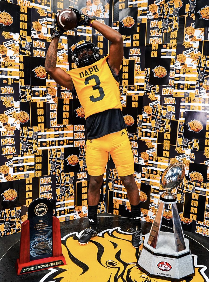 OfficialKalebW1's tweet image. Had a great visit at University of Arkansas Pine Bluff !! @PIngram1 @CoachBlack22 @coachtonyhull @UAPBLionsFB