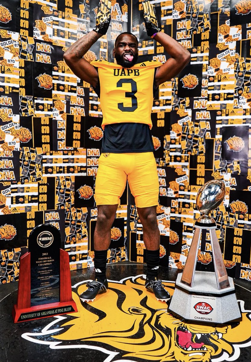 OfficialKalebW1's tweet image. Had a great visit at University of Arkansas Pine Bluff !! @PIngram1 @CoachBlack22 @coachtonyhull @UAPBLionsFB