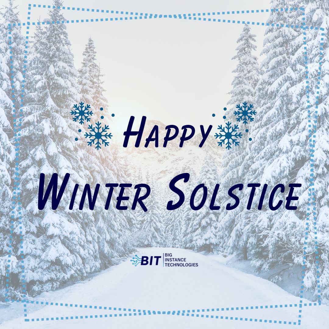 BigInstanceTech's tweet photo. Happy #WinterSolstice! ❄️ Today is the shortest day of the year, but also the turning point. From here on out, the days only get longer and brighter. ☀️

Here’s to the return of the light! #Solstice2025 #FirstDayOfWinter #Yule https://t.co/XfZQDREiYq