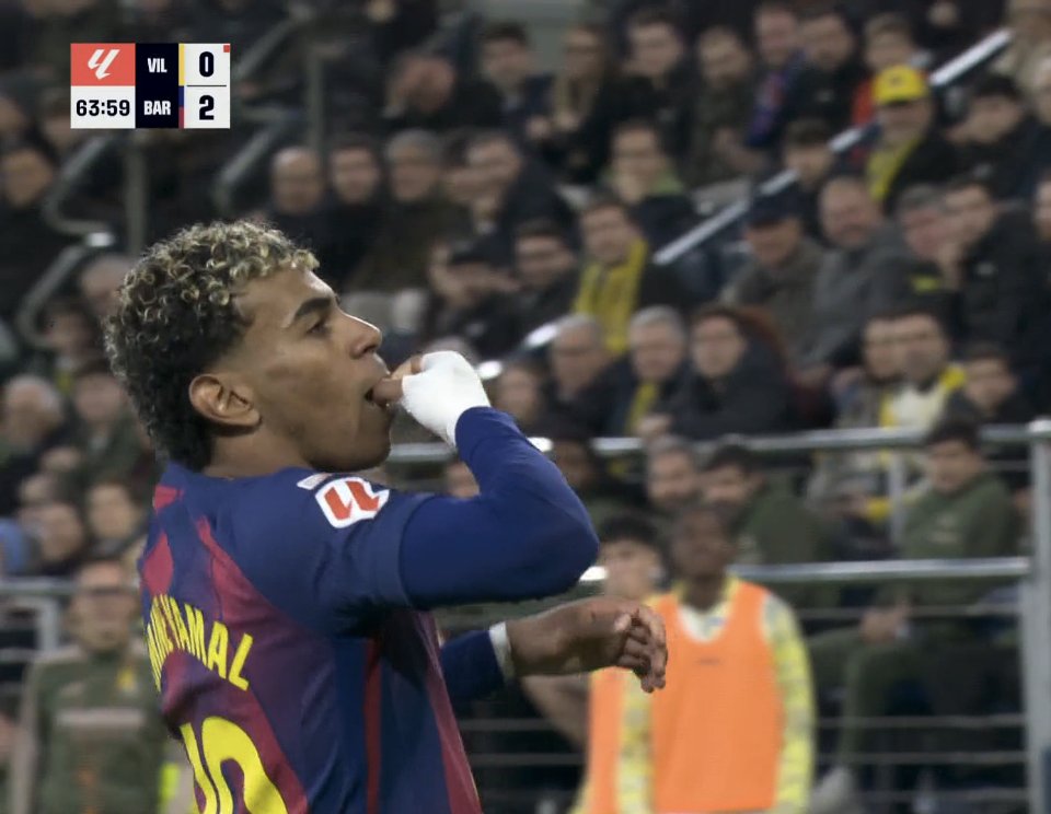 This is so cold from Lamine 😭