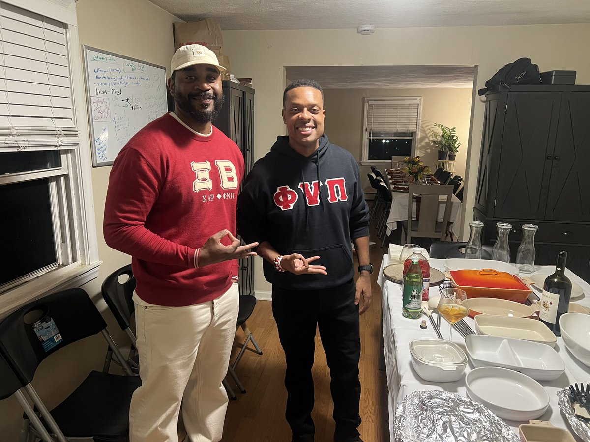 DominicBrownTV's tweet image. Yo! ♦️ Thankful for the frat here in Boston and tapping into the community. 👌🏾 #boston #nupes #d9love