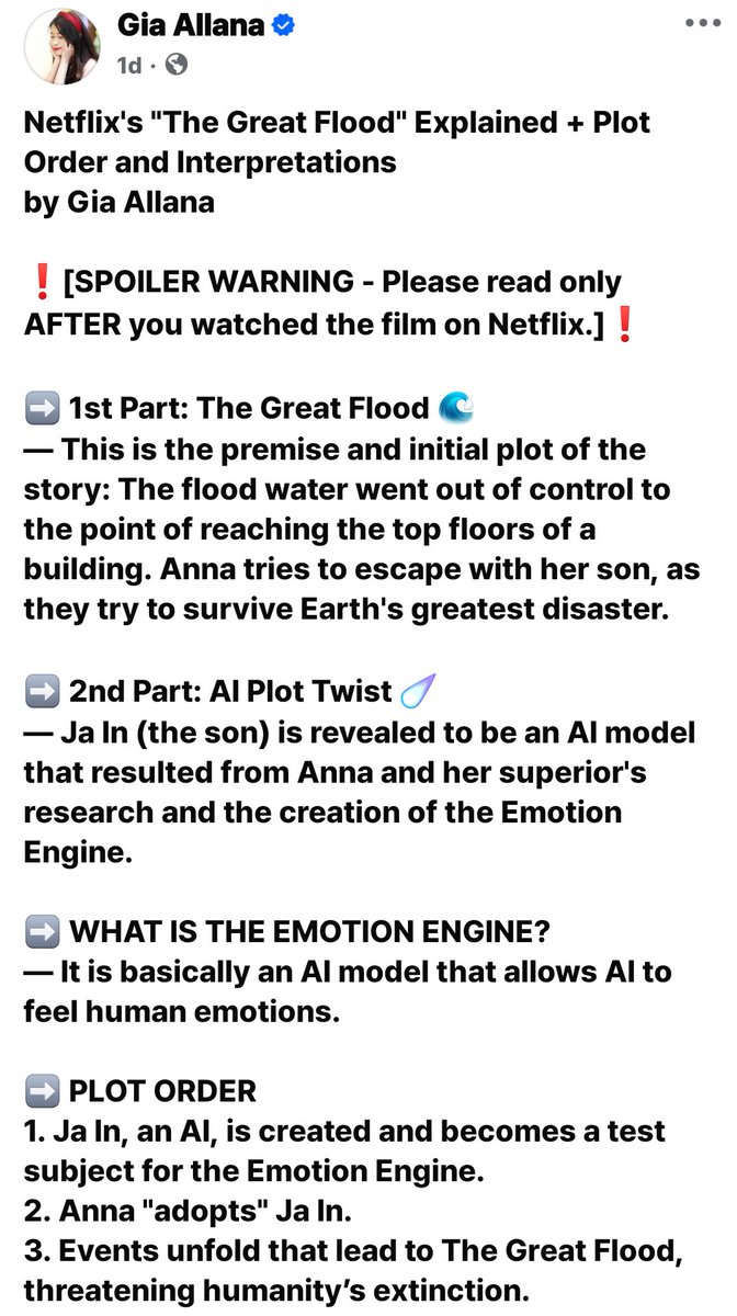 minepenthe_'s tweet image. a very well written explanation of the great flood.