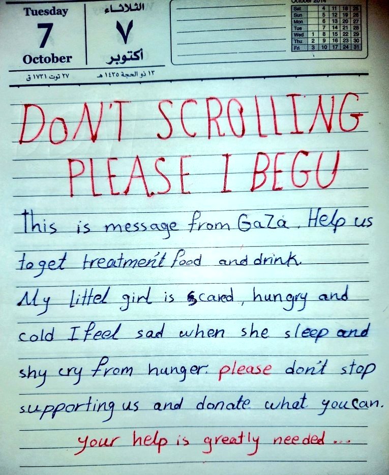 We are facing very difficult challenges during this time, and every bit of support you give has a deep impact on our lives. Your donation helps us get through these hardships and gives us hope. Every contribution, no matter how small, truly makes  gofund.me/d552bc6b