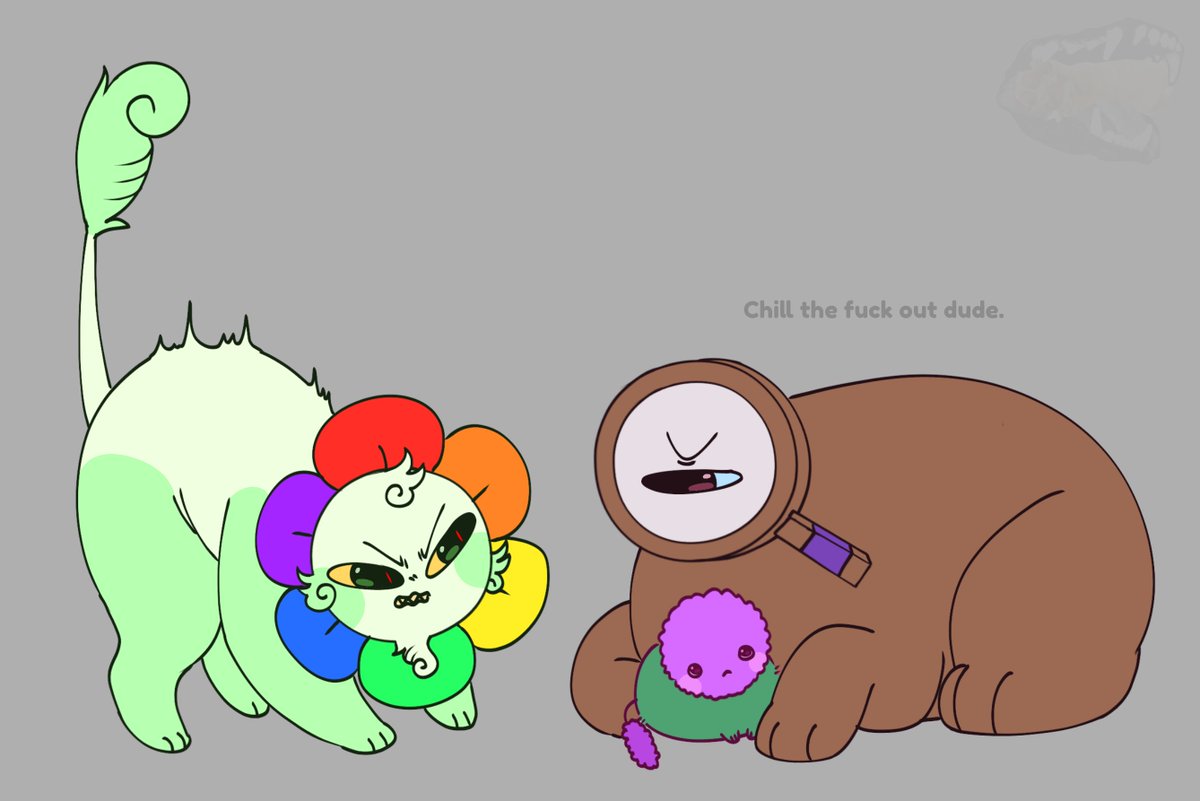 CringeCulture69's tweet photo. Reup of my detectiveflower art with their baby yay https://t.co/HMbw9r5ZpG