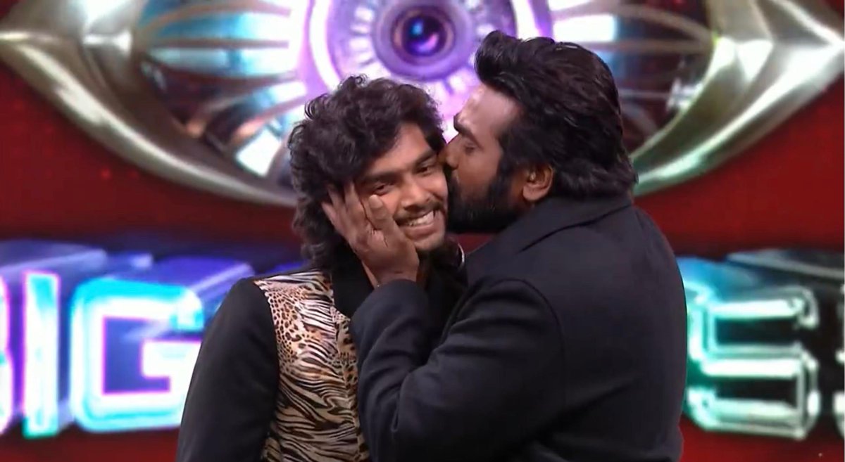 sai_whispers's tweet image. All the best, FJ 💙

Again, you were sent out ONLY because you were a threat to Vikram &amp;amp; Parvathy.

Proper narrative was set last week &amp;amp; you were evicted this week.

#BiggBossTamil9 #FJ #BiggBoss9Tamil