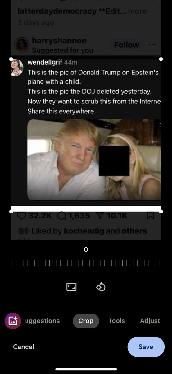 DeloachBec98122's tweet image. This is the picture Todd Blanche is deleting