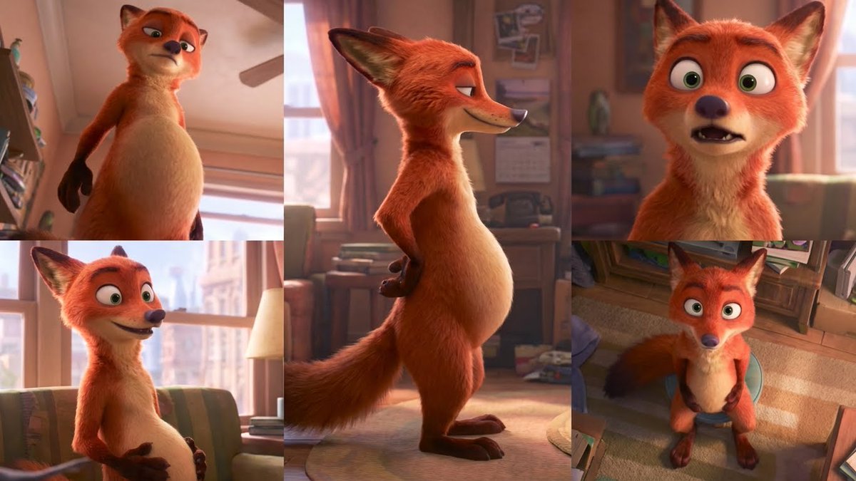 Gerplexan's tweet image. Of course I had to give Nick the same treatment, both naked and pregnant