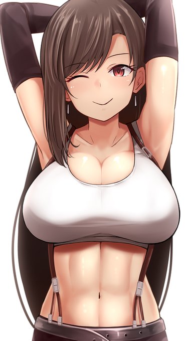 ティファ描いたよ🙌 