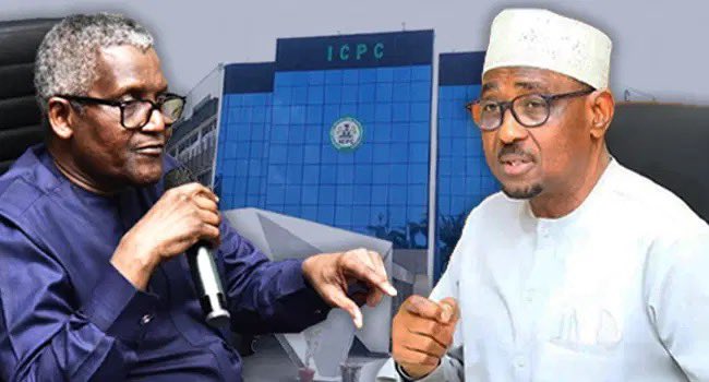 ICPC Summons Dangote Over Petition Against Ex-NMDPRA Boss

The ICPC has invited Aliko Dangote over a petition accusing former NMDPRA chief Ahmed Farouk of corruption and living beyond his means. The commission said the investigation will proceed despite Farouk’s resignation.