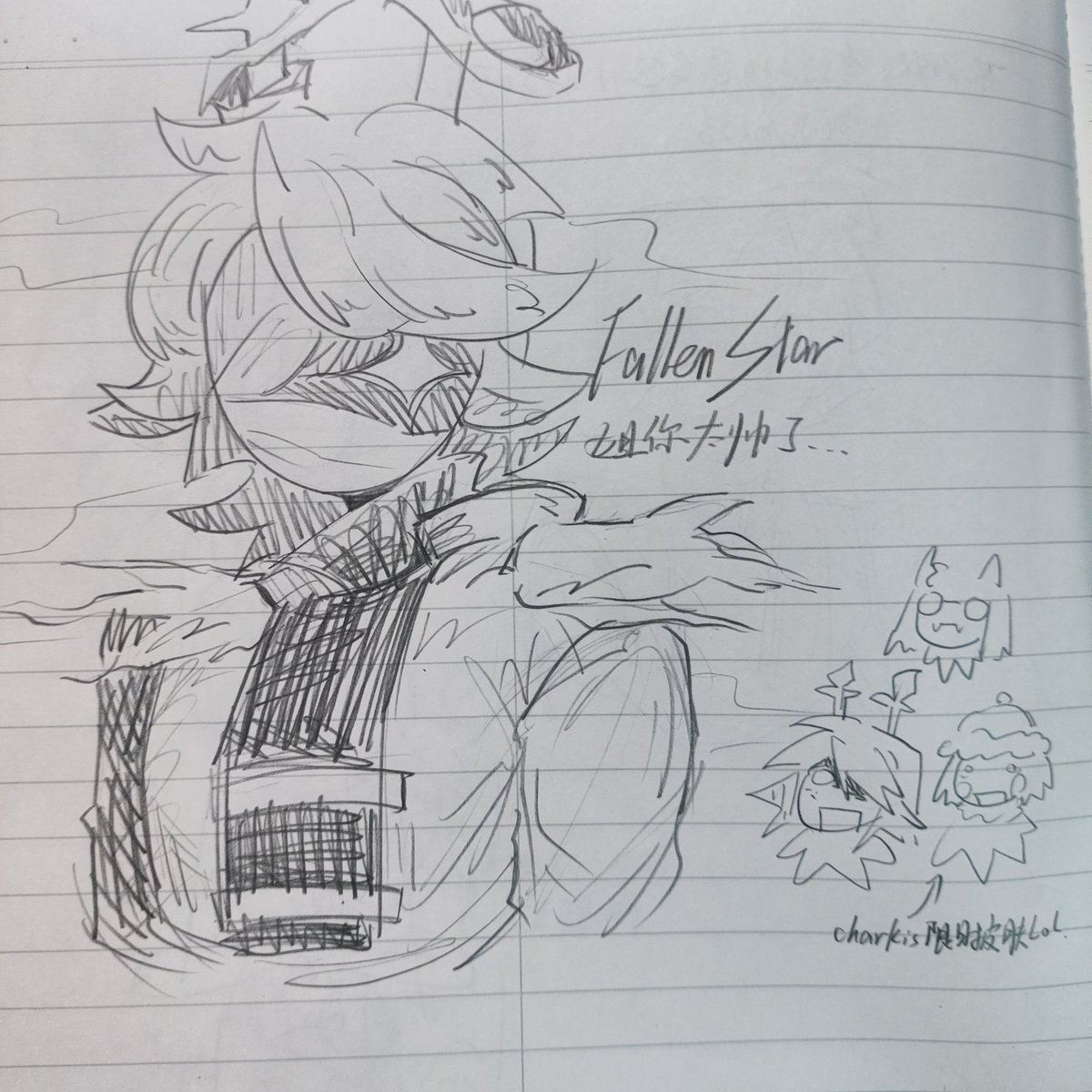 Yao_XD_13's tweet image. the Fallen Star.
#drcr #deltarunechapterrewritten #chapterrewritten