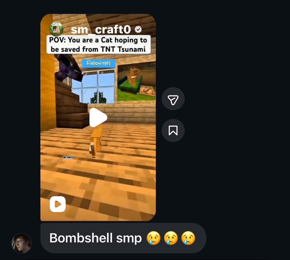 BombshellSMP's tweet image. Our fans have reached Instagram 💗 No we do not have an instagram Instagram 💗