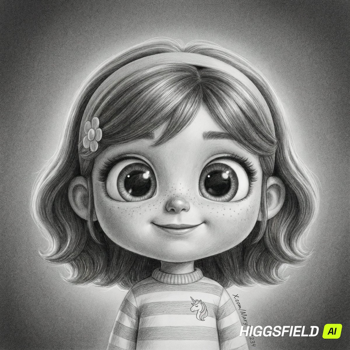 Hyper-Realistic Pencil Sketch Portrait Prompt — example 3