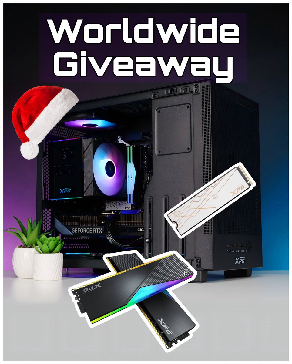 It’s XPG CHRISTMAS GIVEAWAY time‼️

I’ve teamed up with legends <a href="/XPG_Global/">XPG</a> to offer One lucky winner the chance to bag themselves 2x 16GB LANCER DDR5 RGB memory and a MARS 980 BLADE 1TB NVMe M.2‼️

To enter it’s easy!

1. Like and bookmark this post.
2. Tag 2 friends and comment
