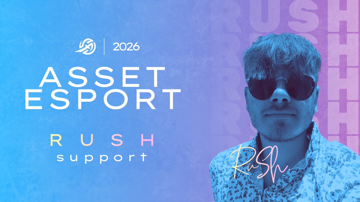 AssetEsport's tweet photo. 🚨 PLAYER ANNOUNCEMENT 🚨

Pour la saison 2026, nous sommes fiers d’annoncer que Rush portera de nouveau nos couleurs en tant que support ! 

@Takumi_Foster 🇧🇪

#AS7WIN  #LoLBE  #CVPT https://t.co/qbstRKjsMI