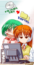 figamin's tweet image. MCA installer images. Only the Kanon crew gets a laptop (and a spiffy BIAO at that)!