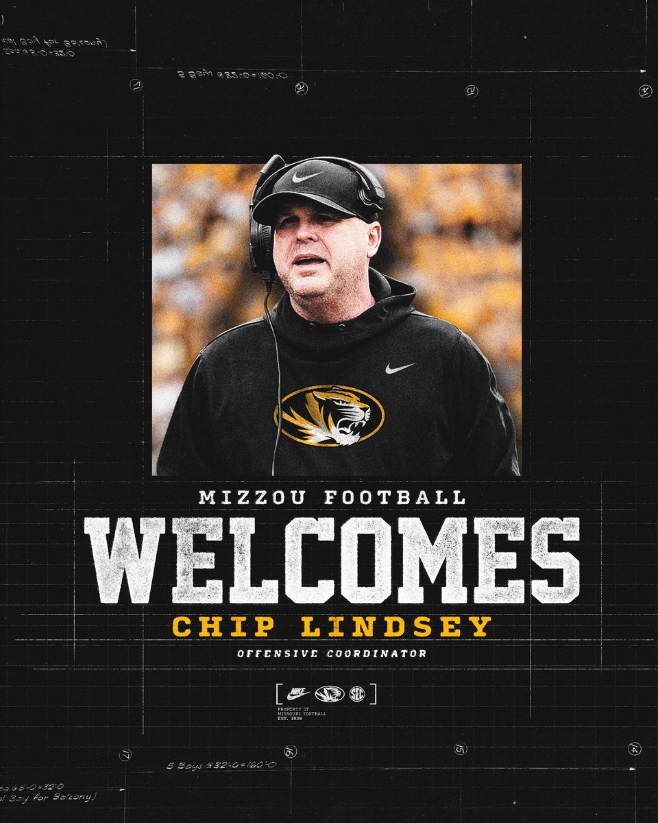 MizzouFootball's tweet image. Welcome to the Show Me State Coach Lindsey 🤝

🔗: mutigers.com/news/2025/12/2…

#TheMizzouWay | #MIZ