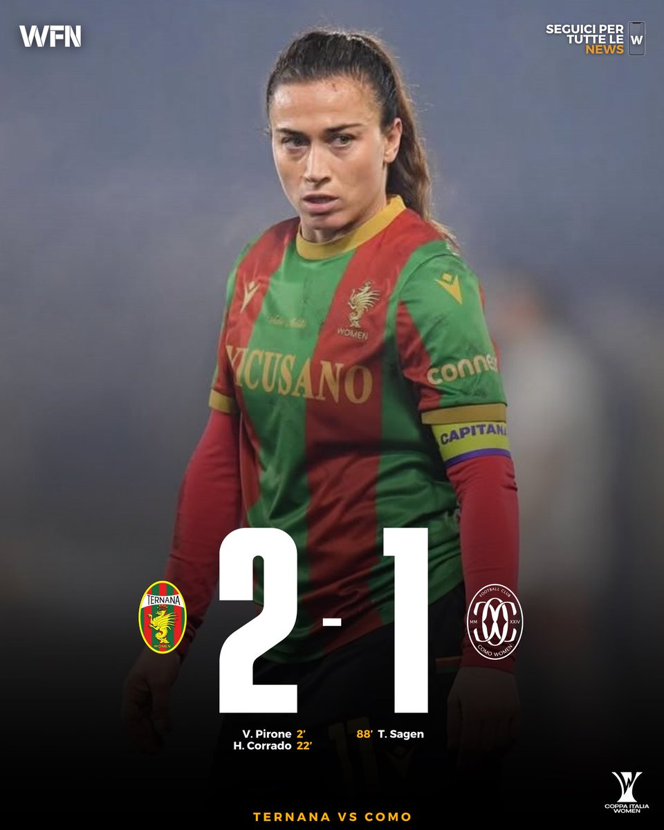 WomenFootballN_'s tweet photo. Gli Ottavi di Coppa Italia terminano con la vittoria ai rigori della #FiorentinaWomen contro il #BolognaWomen, a #Tryggvadottir aveva risposto #Fracaros π£
I due anticipi del sabato terminano con la vittoria del #NapoliWomen per 3-1, reti di #Kozak, la solita #Floe e #Vanmechelen π΅
A Narni invece la #TernanaWomen ribalta il pronostico pre-partita e batte il #ComoWomen con le reti di #Pirone e #Corrado π΄π’
La #ASRomaWomen si spaventa ma passa contro il coraggioso #Lumezzane con la doppietta di #Viens e le reti di #Giugliano e #Pandini, dopo che #Burbassi aveva portato in vantaggio le lombarde π‘π΄
#WFN #SerieAWomen