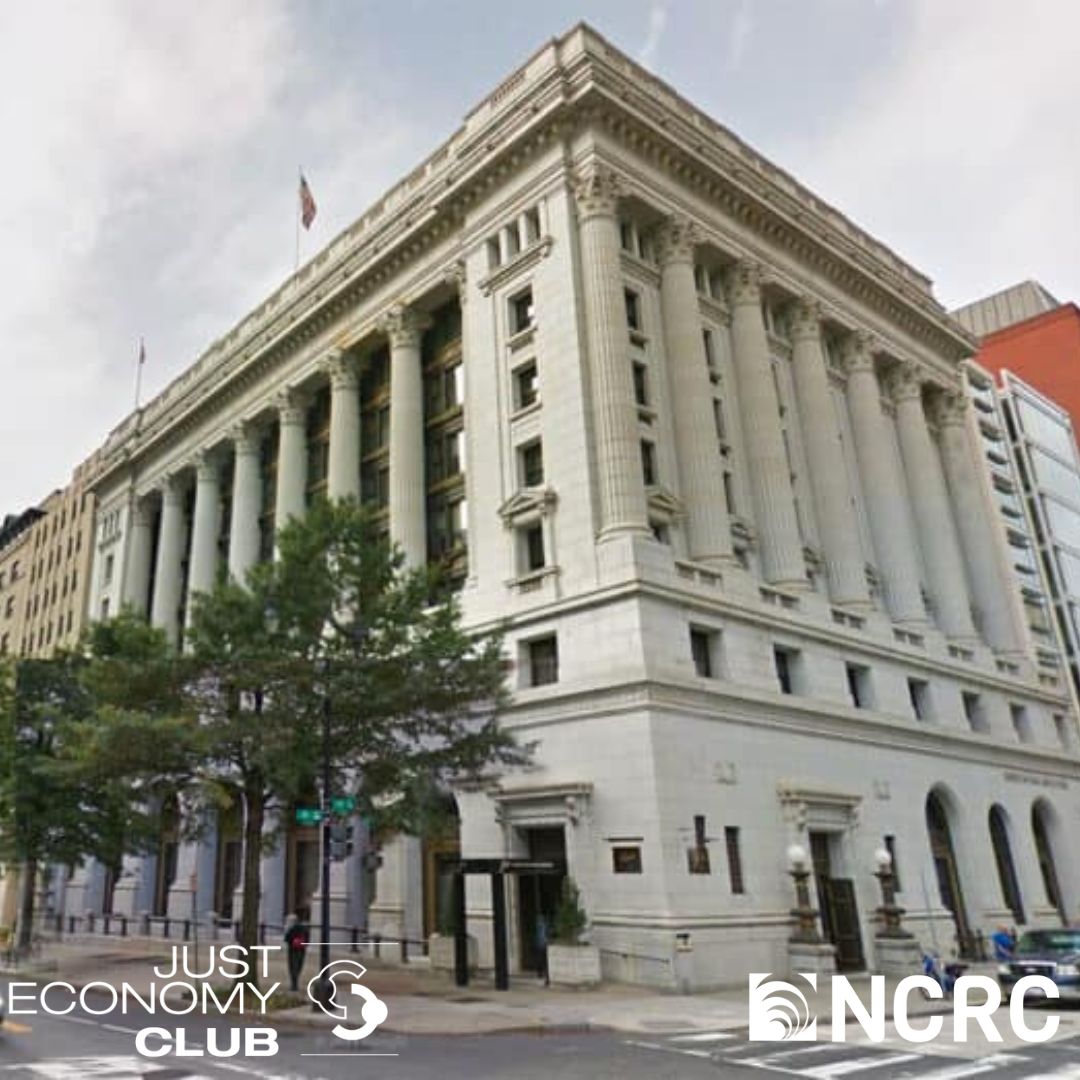 NCRC's tweet image. Resident members of our #JustEconomy Club have access to private offices, conference rooms, a casual lounge and a flexible, state-of-the-art theater for up to 100 people – all in a sleek, open-air space in downtown Washington, DC. hubs.ly/Q03YfvcF0 #events #coworking