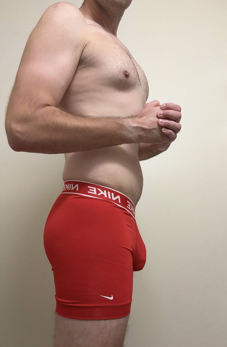 How’s the red look? #nike #underwear #worship #findom