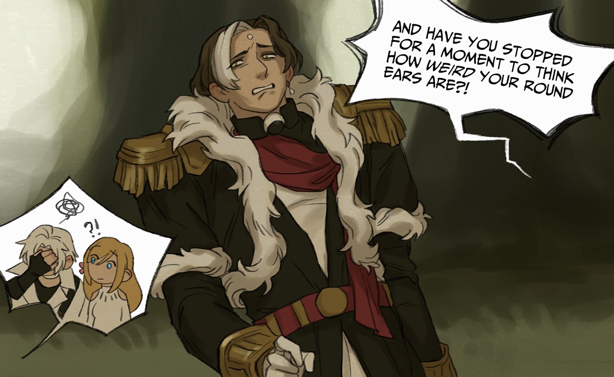 ffxiv_fragments's tweet image. HIGHLIGHTS!!
Each Emet episode's a highlight to me tbh, the scene in 64-65 has lived in my head since the very first iteration of the script in 2022. It's a bit different now, but ViviEmet did that freaky lil dance of theirs even before I viewed them as a current ship.