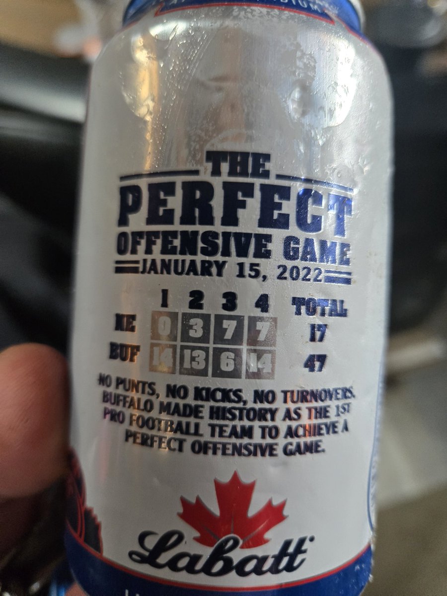 BeCooFool's tweet image. This is wild a National Brewing company shit on the @Patriots this hard for having such a shit performance in the playoffs #ThePerfectGame #BillsMafia #PanchosArmy