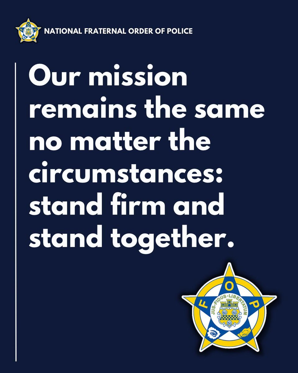 GLFOP's tweet photo. Firm in purpose.
#UnitedInService #PoliceFamily #PoliceStrong https://t.co/uGnScbZ4u1