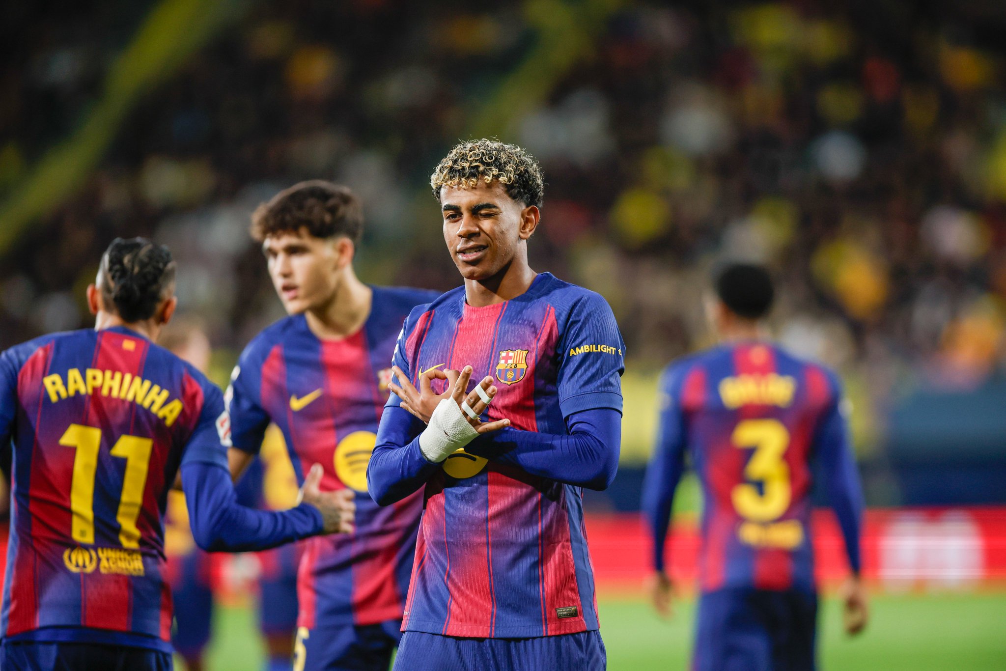 برشلونة ينتصر على فياريال بنتيجة 2-0 في الجولة الـ18 ويواصل حضوره في صدارة #الدوري_الإسباني 