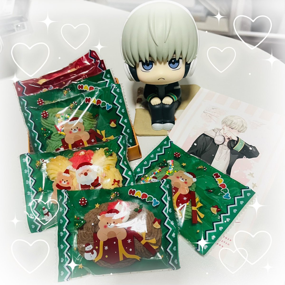 วันนี้กิ๊ฟอเวย์จากพี่คาจิส่งมาถึงแล้วว คุกกี้น่ารักมากกกกก น่ารักจนไม่กล้ากินค่ะ เลยเราแต่จะกินให้อร่อยนะคะ！😭🫶🏻💕

   ∧,,,∧
 ( ̳• · • ̳) Merry Christmas &amp; 🎄❣️
  ( づ♡  Happy New Year na ka sud lor ´-

<a href="/KAJI271O/">𝙆𝙖𝙟𝙞 𝙍𝙚𝙣</a> ♡