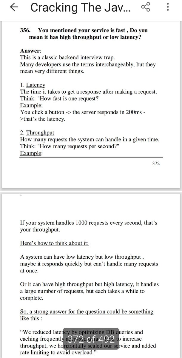 SumitM_X's tweet image. You mentioned your service is fast , Do you mean it has high throughput or low latency?