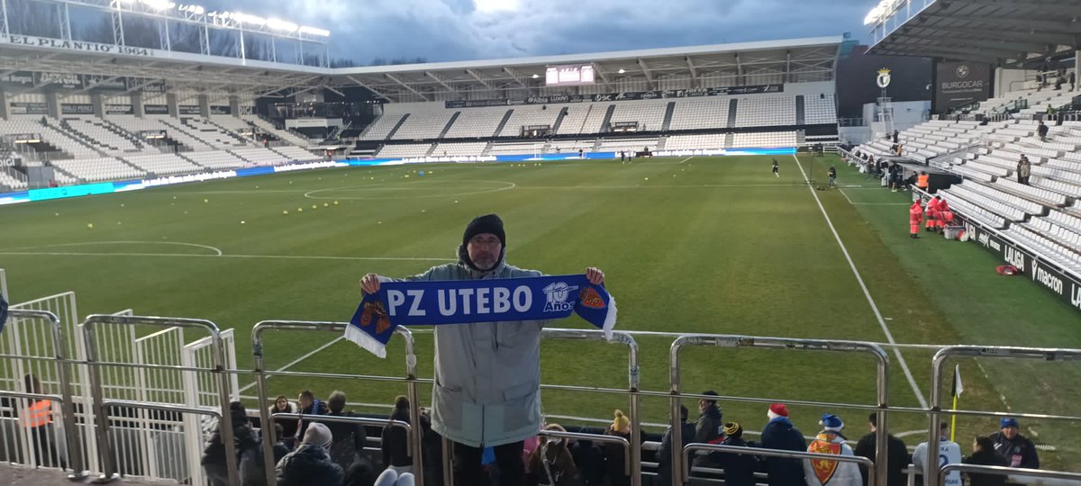Ya están nuestros Uteberos por el Plantío de Burgos

<a href="/FPRealZaragoza/">FPeñas Real Zaragoza</a>
<a href="/RealZaragoza/">Real Zaragoza</a>
A por los 3 Puntos 💪💙🤍