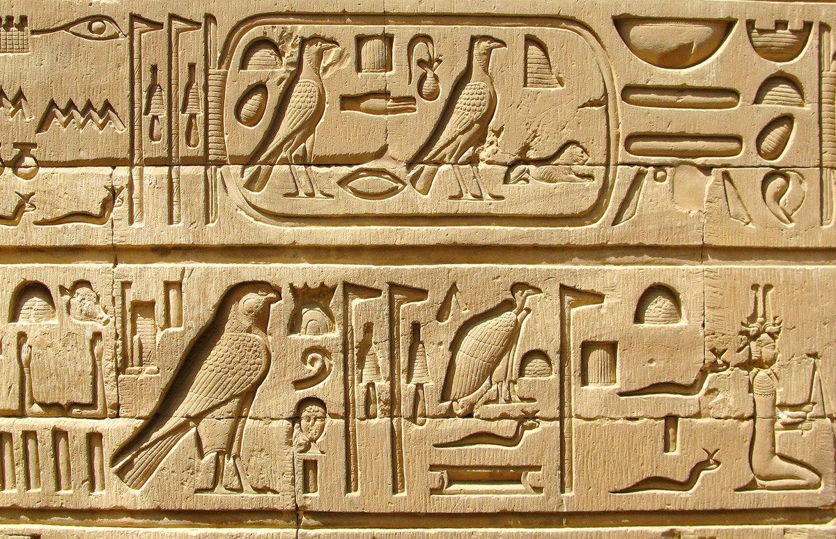 ScottDF76's tweet image. Hieroglyphics from the Temple of Karnak dating back to around 2500BC, depicting the last time Aberdeen actually tried a leg at Celtic Park.