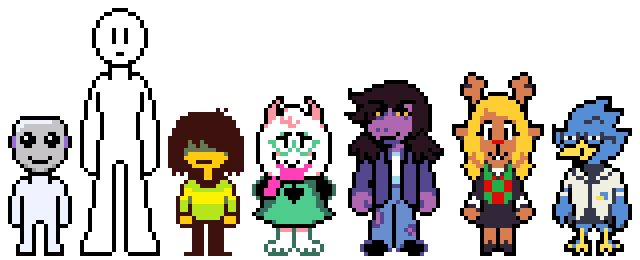 CameronAnimati1's tweet photo. Yep, there's nothing wrong here.

Just some normal post with the #DELTARUNE on it... https://t.co/z5xIzTS3A0