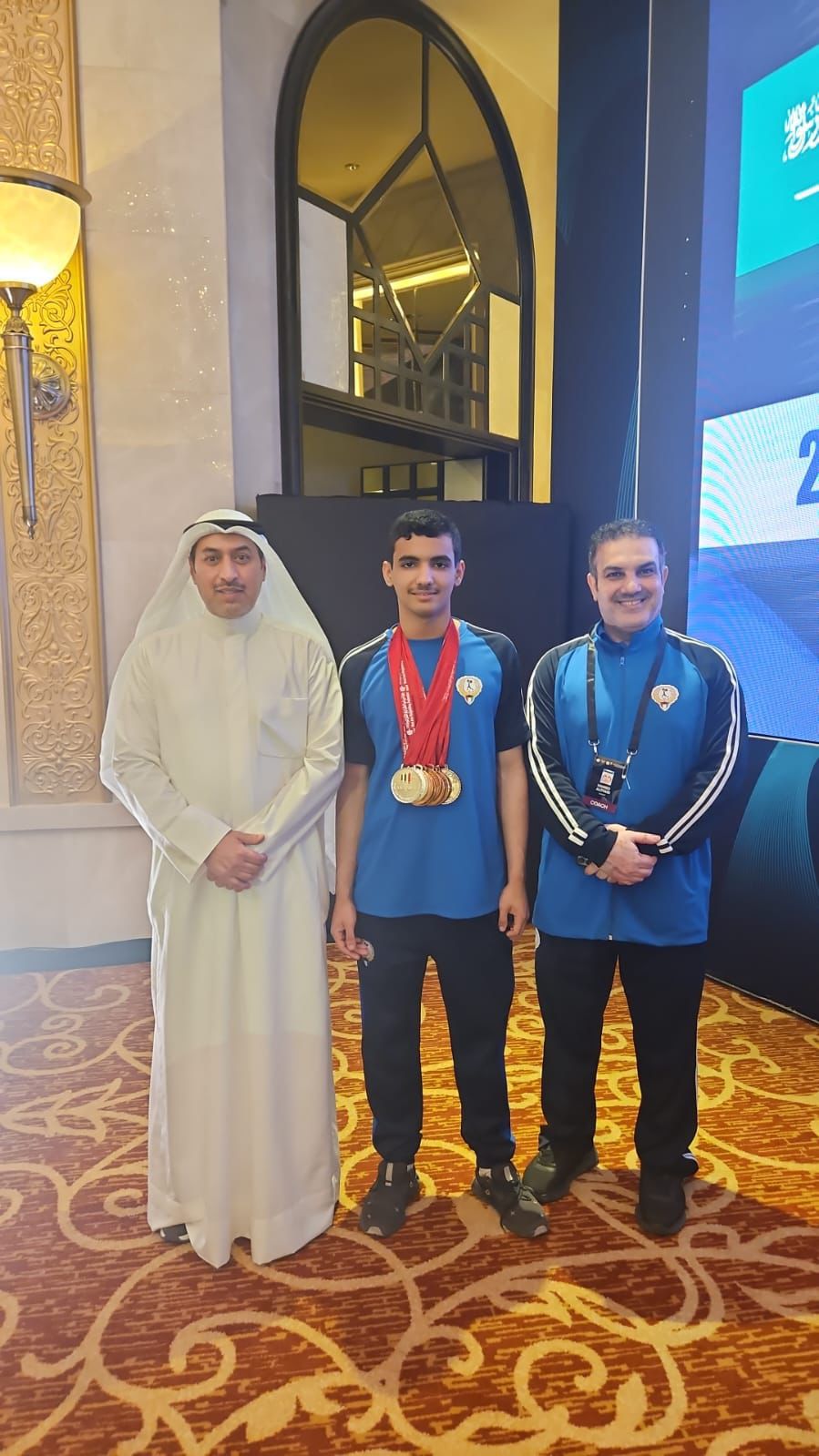 منتخب الكويت لرفع الأثقال يدشن مشاركته في البطولة العربية وغرب آسيا ويحقق 9 ميداليات في الافتتاح 