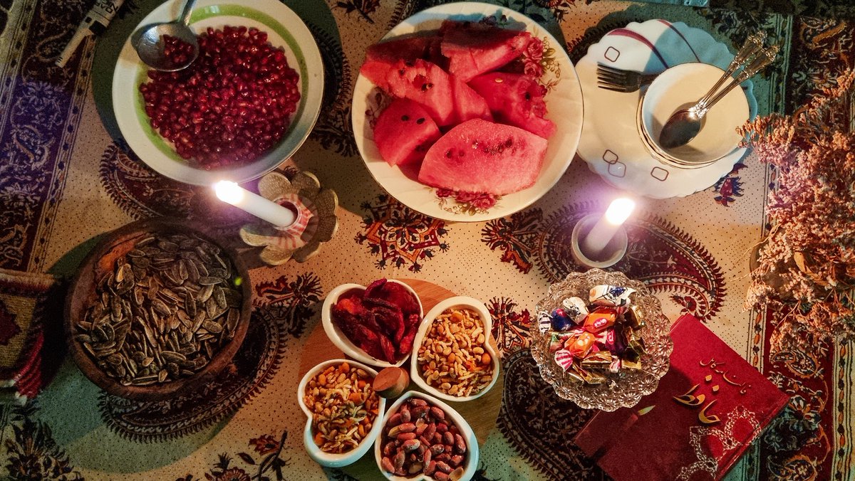 شب یلدای همگی مبارک 🍉✨