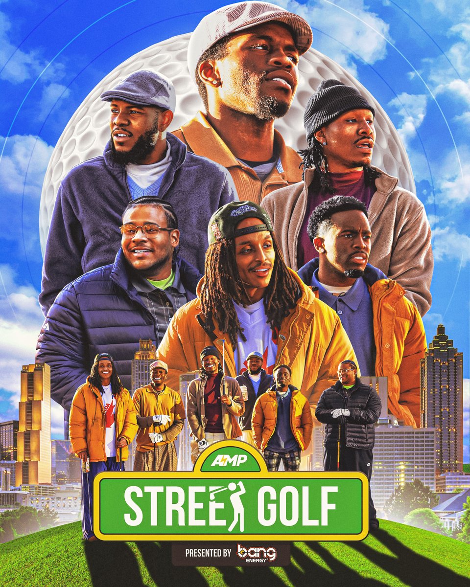 AMPexclusive's tweet image. AMP STREET GOLF ⛳ OUT NOW