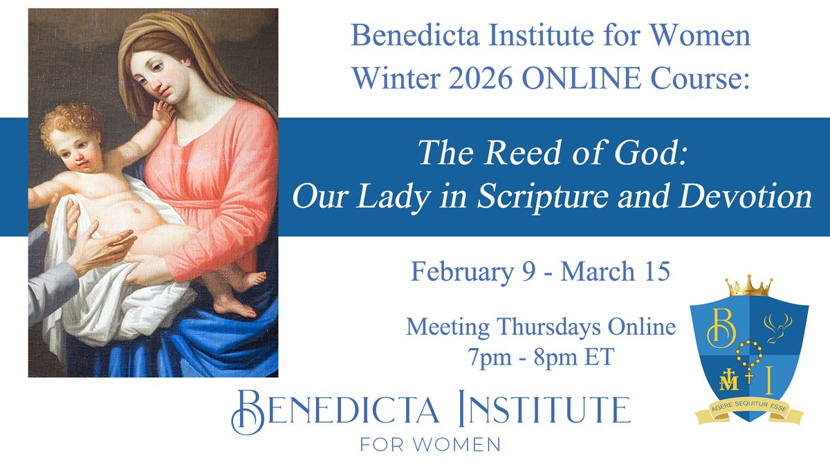 Benedicta Institute for Women tweet media