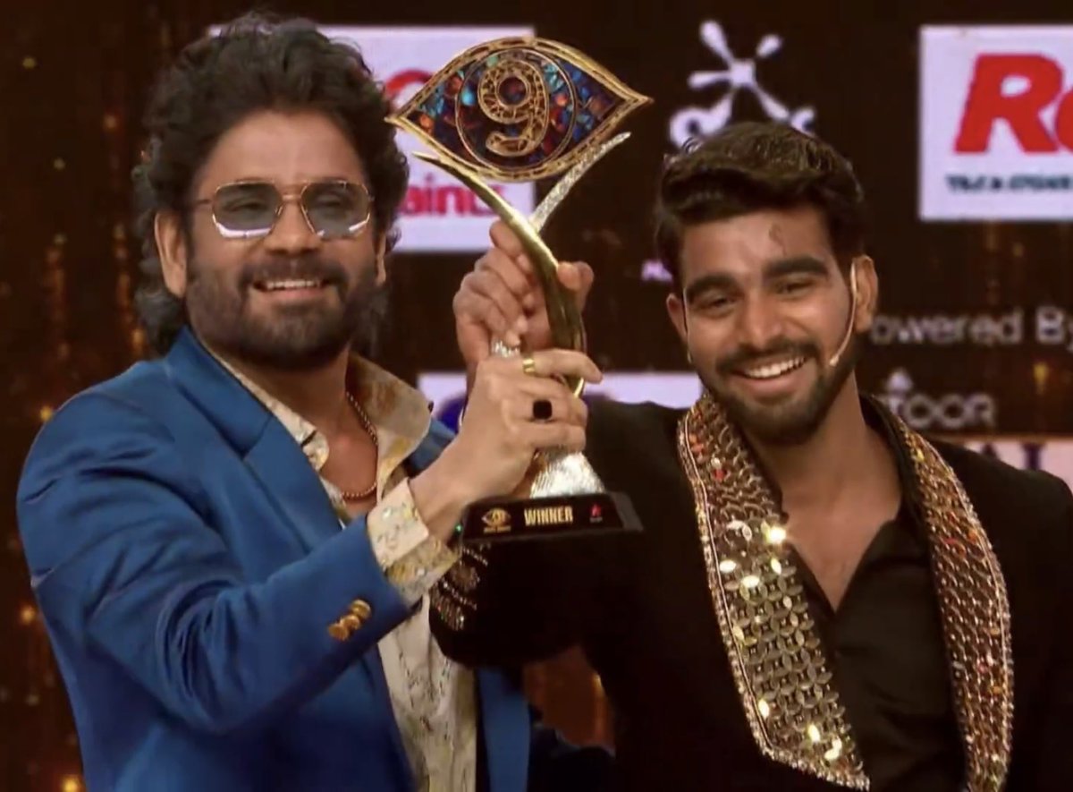 Youngest BiggBoss winner across all languages 🏆
History is made.
The name is #KalyanPadala 🔥
#BiggBossTelugu9 
#BiggBossTelugu9GrandFinale