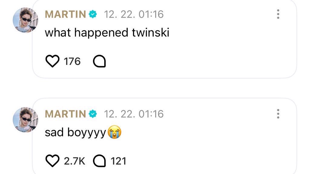 juhoontwt's tweet image. juhoon wv post with the caption “my dark days” but he was just talking about his dark hair 😭😭 omfg martin