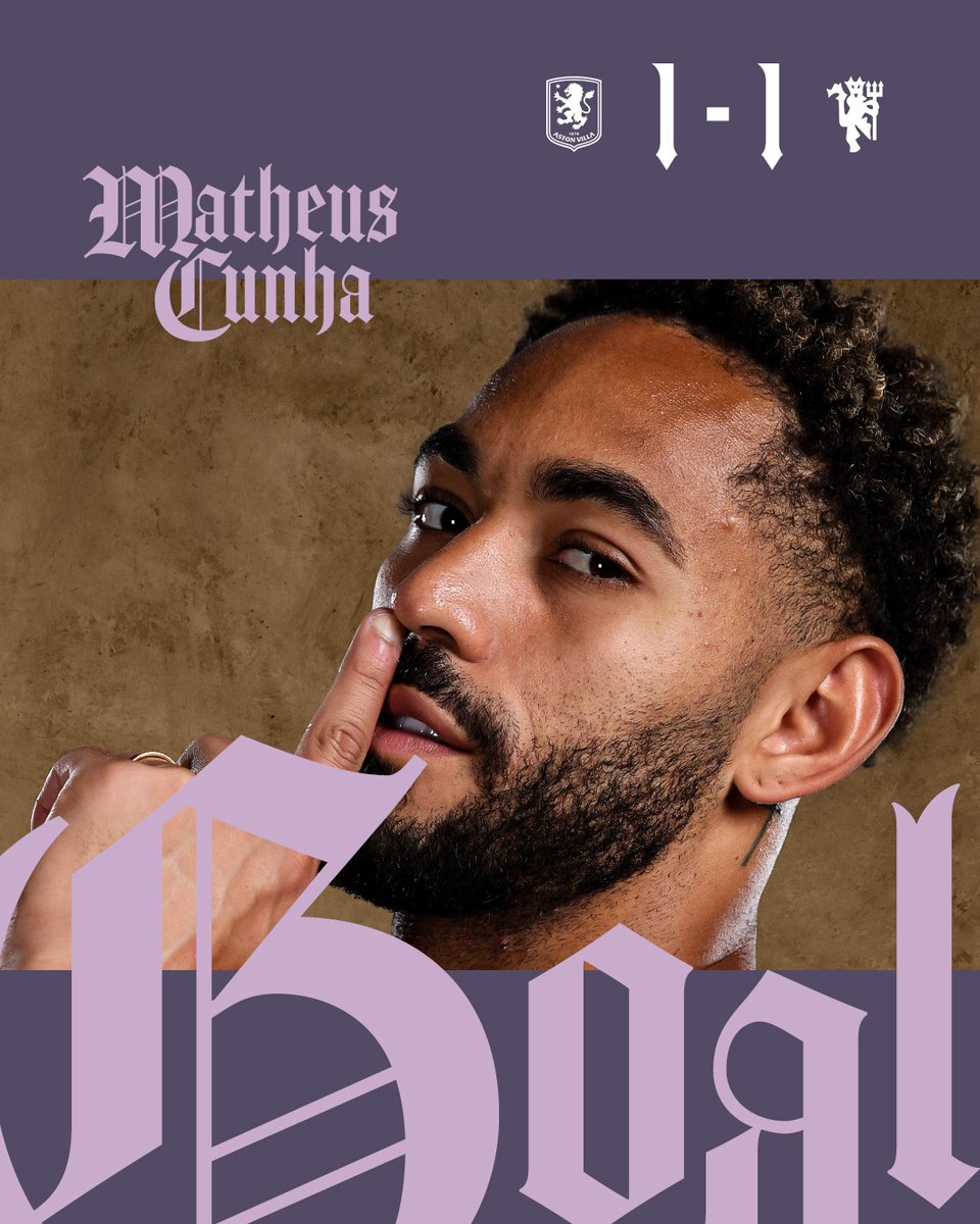 ManUtd's tweet image. A neat finish past Martinez gives United an equaliser 🔥