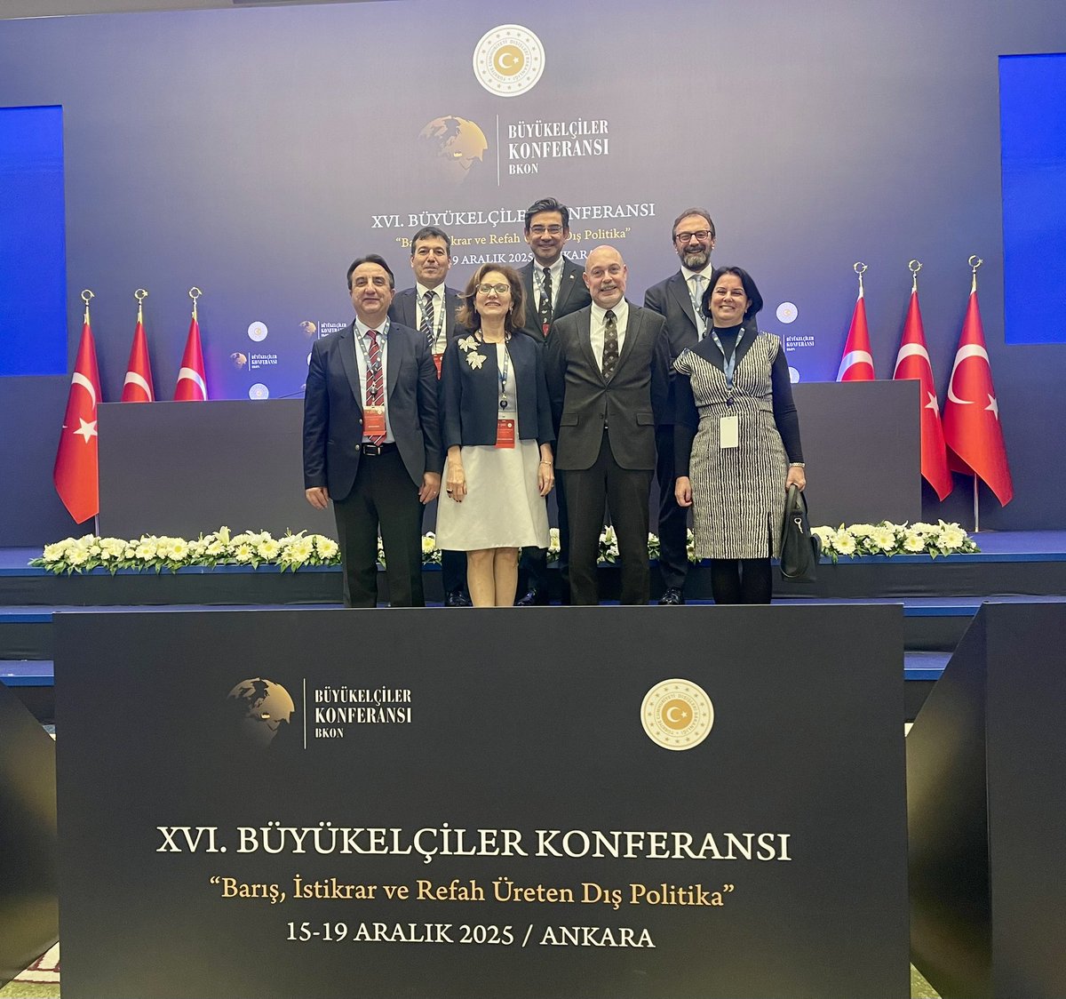 . Büyükelçiler Konferansı’ndan #hatıralar 
#Ankara, 15-19 Aralık 2025

16th Ambassadors’ Conference #memories 
#Ankara, 15-19 December 2025
#BKON