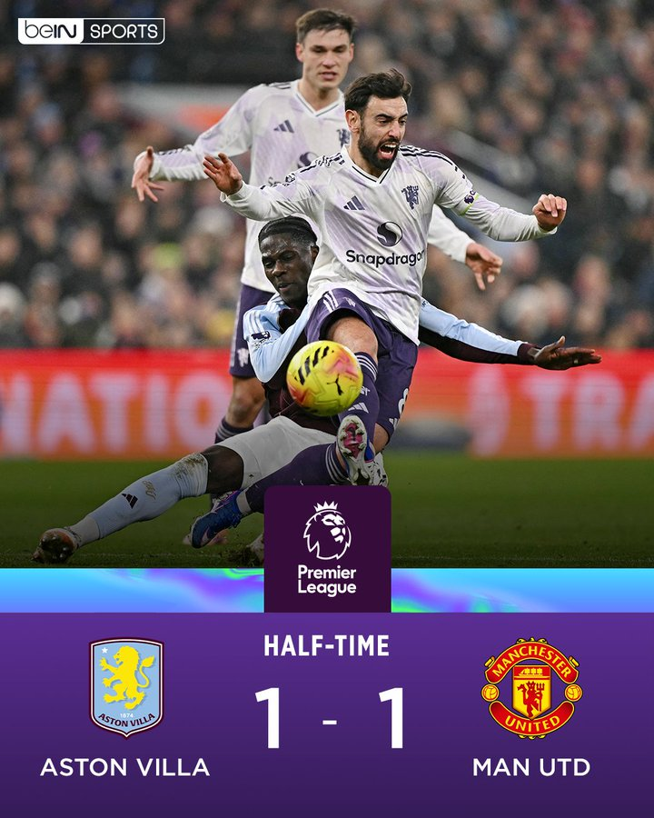 كونيا يسجل التعادل قبل نهاية الشوط الأول 