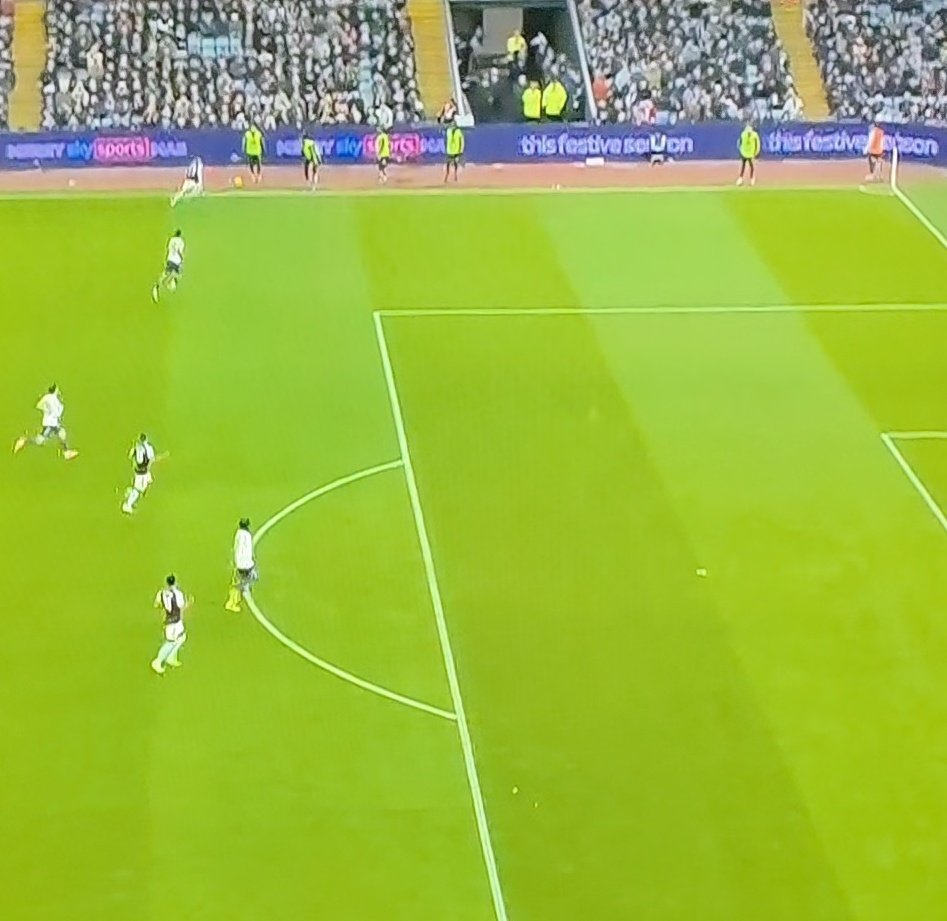 Look at where Morgan Rogers got the ball, how did Leny Yoro let him cut and turn inside like that...