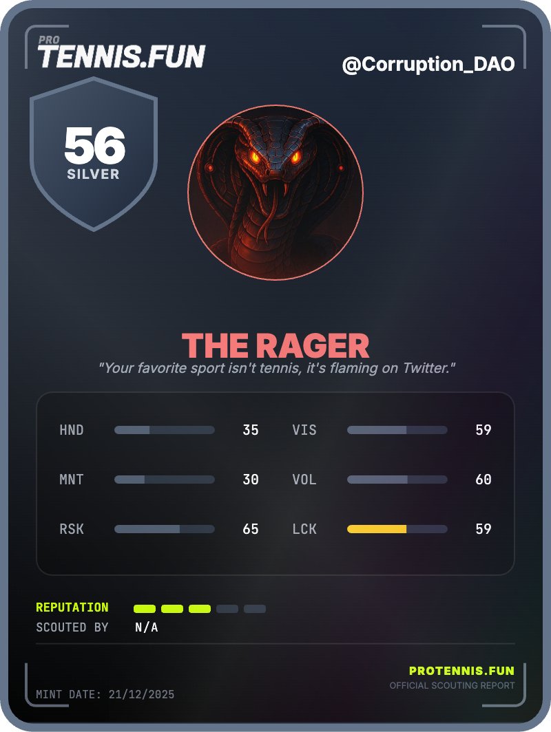 I've applied for <a href="/protennisdotfun/">Tennis.fun🔺- Fantasy Tennis App</a> launch, can you beat my score? 🎾 

Find yours and apply to the presale at 
card.protennis.fun/?ref=0xOveroose 🔮