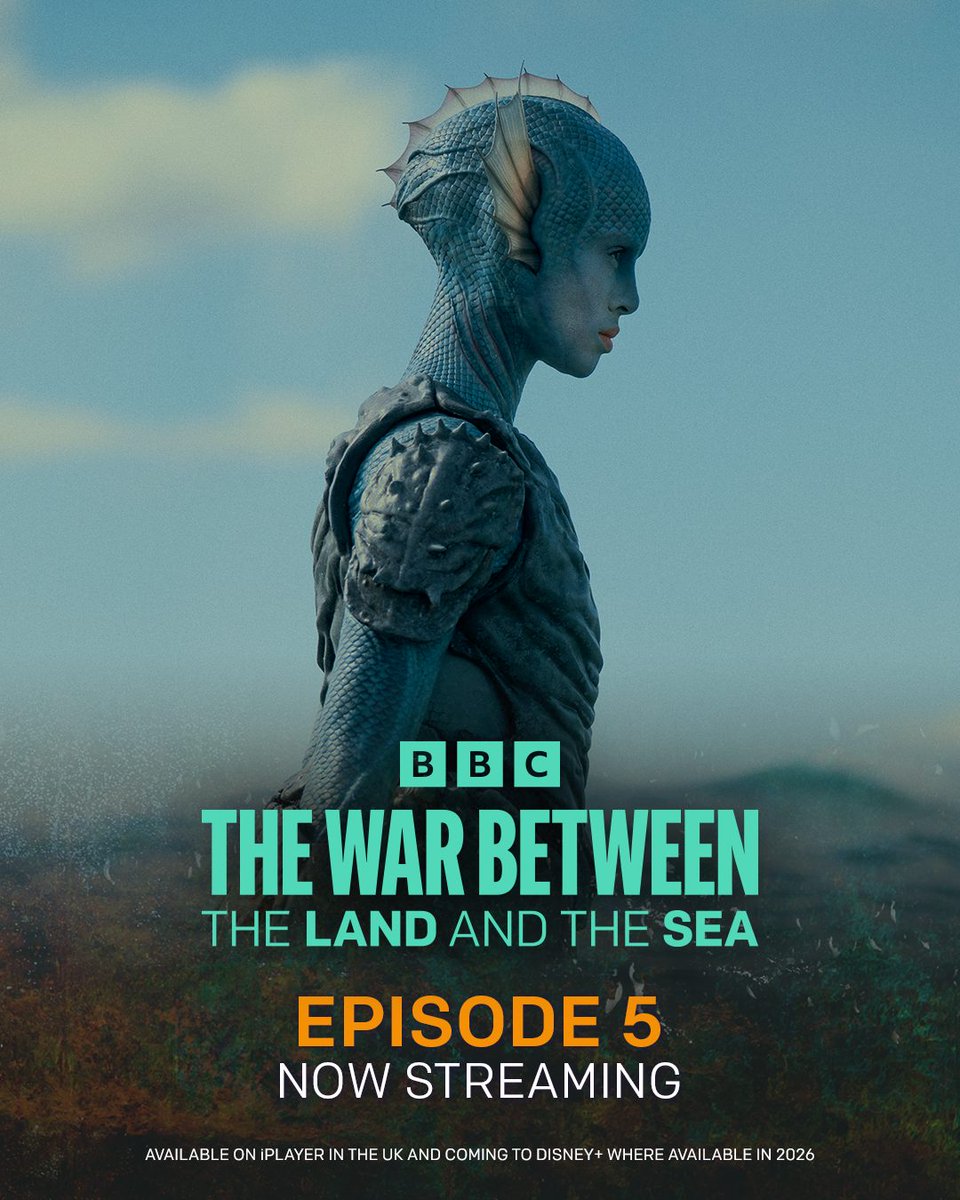 thewarbetweentv's tweet photo. Who prevails when the war ends? ⛰️🌊 

The final episode of #TheWarBetween is now streaming on BBC iPlayer in the UK, coming to Disney+ where available in 2026. https://t.co/wMVFv00IOG